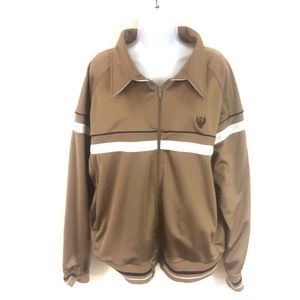 Vintage Rochester Women’s Jacket 1XL Tan Stripe